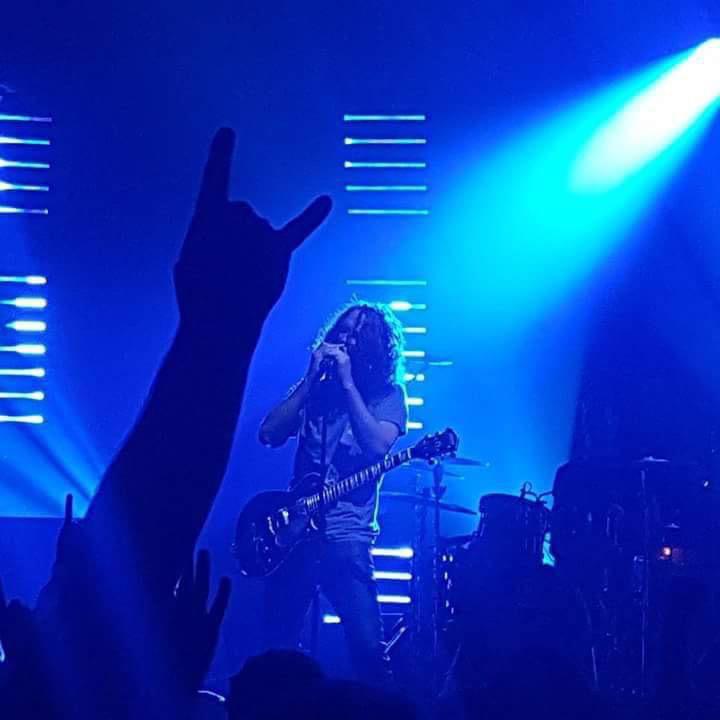 Chris Cornell from Soundgarden in May 17, 2017